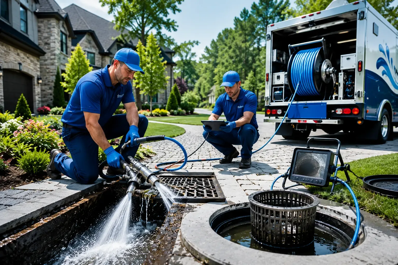 Local outdoor drain cleaning professionals in Echo, LA